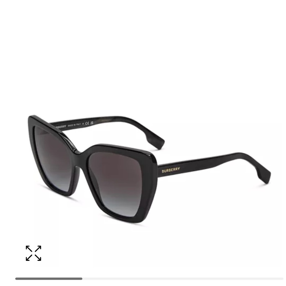 Black/Black Gradient  New  original Burberry sun glasses